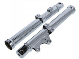 Outer Leg set Front fork Left & Right side Chrome Zündapp 530