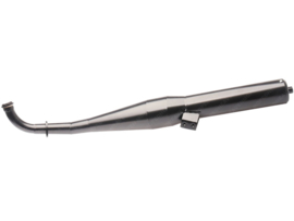 Exhaust Homoet P6 Black Flange Connection - Mechanical Damped Kreidler