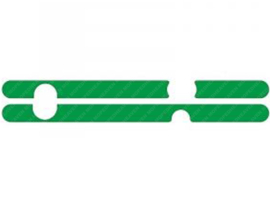 Sticker set Side Panels Green 3-Pieces Gilera Citta