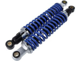 Schokbreker set Blauw - Zwart - Chroom 320mm Honda MB / MT