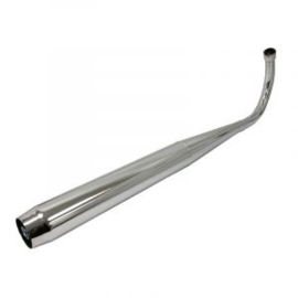 Exhaust Single Nod Open Chrome 36mm - 32mm Zündapp