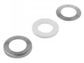 Cover plate set Sprocket Carrier 3-Pieces Zündapp 517 / 529 / 530