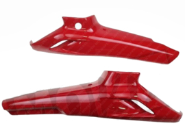 Zijscherm / Motorscherm set Rood Peugeot 103 SPX / RCX