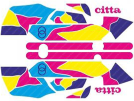 Sticker set Cerise Gilera Citta Funny