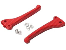 Brake lever set Left & Right Red Gilera Citta