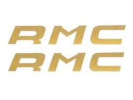 Sticker set RMC Gold 135mm x 30mm 2-Pieces Kreidler