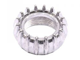 Exhaust Nut M35 x 2.0mm - 28mm Aluminium Sachs