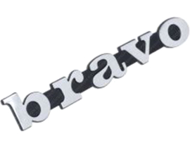 Emblem Side Panel 130mm Vespa Bravo