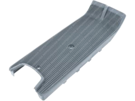 Footboard (Bolt Hole Middle - Rearside) Light Grey Vespa Ciao