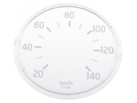 Glass VDO Speedometer 140Km/h Kreidler / Zündapp