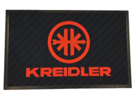 Doormat 60cm x 95cm Black Kreidler