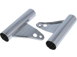 Headlight Hook set Chrome New Model Zündapp