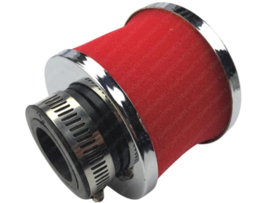 Schaumfilter Recht 28mm Rot Universal