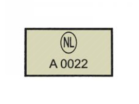 Approval Sticker NL A-numbers Kreidler / Zündapp