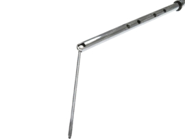 Exhaust Manifold Chrome 22mm as Original Puch DS50 / Alabama