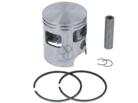Piston (A) 80cc (47mm) 10mm Pin Malossi ALU Deps Gilera Citta / Vespa Bravo / Ciao / SI