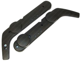 Side cover set Black Vario Model Vespa Ciao