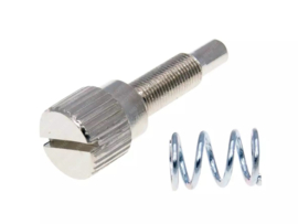 Idle Screw + Spring Long 17.5mm - 19mm Polini CP Carburetor