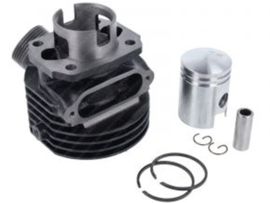 Cylinder set 50cc (38mm) Pin 12 Reed valve inlet Sachs 50/A / 50/2 / 50/3 / 50/4