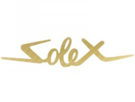 Sticker Solex Goud 150mm x 35mm Solex