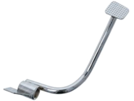 Brake Pedal Wide Model Chrome Zündapp 529 Model KS80 / KS125 5 Gear