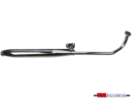 Exhaust Speedy 26mm chrome Tomos A35/Flexer