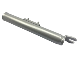 Front fork lower leg left silver Tomos Flexer till 2006