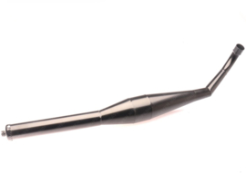 Exhaust Homoet P6 Black Flange Connection - Glass wool Damped Kreidler