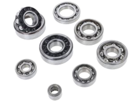 Bearing set Engine 8-Pieces New Model Zündapp KS125 / KS175