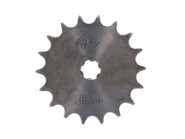 Voortandwiel 18 Tands oude uitvoering Simson S50 / SR4-1 / SR4-2 / SR4-3 / SR4-4 / KR51/1 Schwalbe / Star / Sperber / Spatz / Habicht