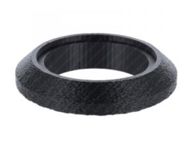 Adapter Ring Koso GP Style Meter Rechts 60mm Schwarz Kreidler