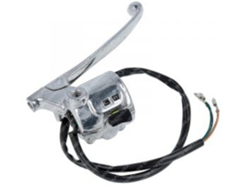 Throttle Handle with Cable Cut-out Chrome Remake Yamaha FS1