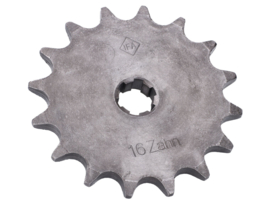 Voortandwiel 16 Tands oude uitvoering Simson S50 / SR4-1 / SR4-2 / SR4-3 / SR4-4 / KR51/1 Schwalbe / Star / Sperber / Spatz / Habicht