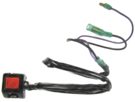 Schakelaar met Draad Zwart - Rood Stuurmontage Universeel