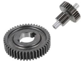 Secundary Gear set Polini 10 Teeth - 47 Teeth Gilera Citta / Vespa Ciao / Etc
