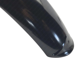 Front mudguard 17 Inch black powdercoated Luxe round Puch Maxi S