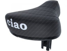 Saddle model as Original Gilera print Black Vespa Ciao