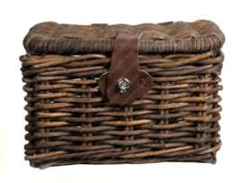 Mand Riet Retro Brown Klein 8 Liter 32cm x 21cm x 24cm Universeel