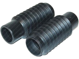 Rubber set Front fork 155mm Black Original! Yamaha FS1