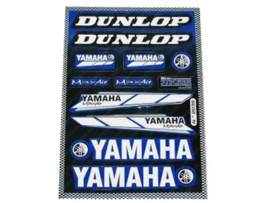 Sponsor Sticker set 11-Pieces Dunlop / Max air / Yamaha
