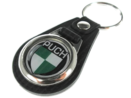 Sleutelhanger Zwart Logo Puch