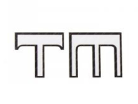 Sticker Frame TM White - Black Kreidler