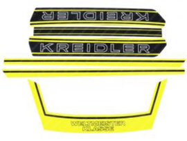 Sticker set Yellow Complete Kreidler Weltmeister