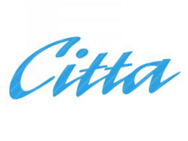 Sticker Citta 100mm - 35mm Light Blue Gilera Citta