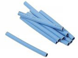 Krimpkous set Blauw 2.0mm x 40mm 10-Stuks Universeel