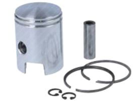 Piston 49cc (38.2mm) 10mm Pin Meteor Gilera Citta / Vespa Bravo / Ciao / SI
