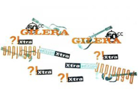 Sticker set Unplugged Gilera Citta