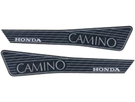 Sticker set Tank Grey - Black Honda PA50 Camino