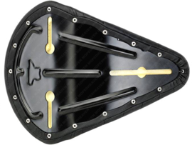 Zadel Bobber Style! Slim Diamond Zwart Universeel