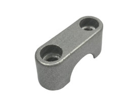 Handlebar clamp silver Tomos Revival/Pack`R